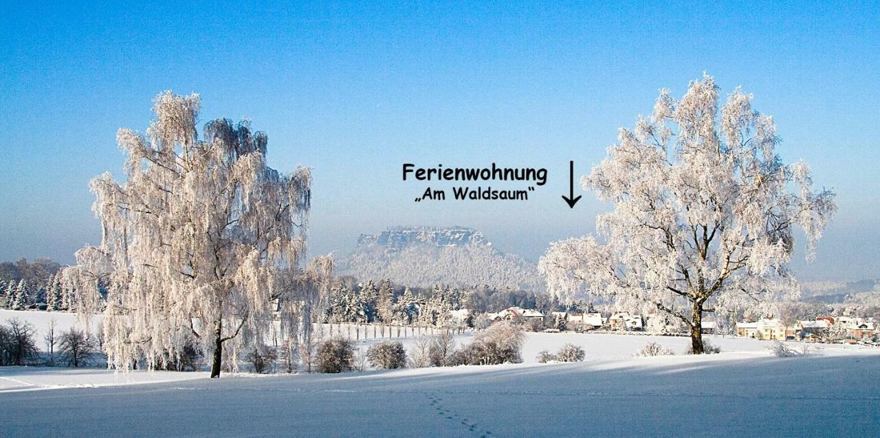 クロルト・ゴーリッシュFerienhaus "Am Waldsaum"アパートメント エクステリア 写真